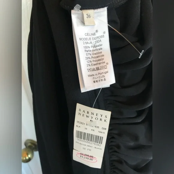 Celine Black Maxi Dress - Picture 10 of 14